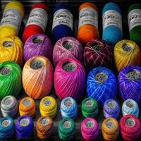 Life's Colorful Threads�